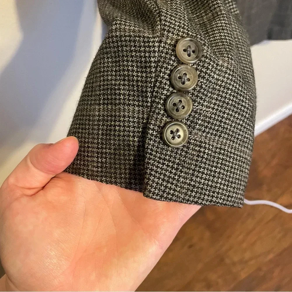 Ermenegildo Zegna Gray 3 Button Jacket READ DESCRIPTION